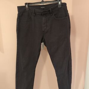 Proof Jeans Men's W34x L28 Black Denim Slim Fit Straight Leg